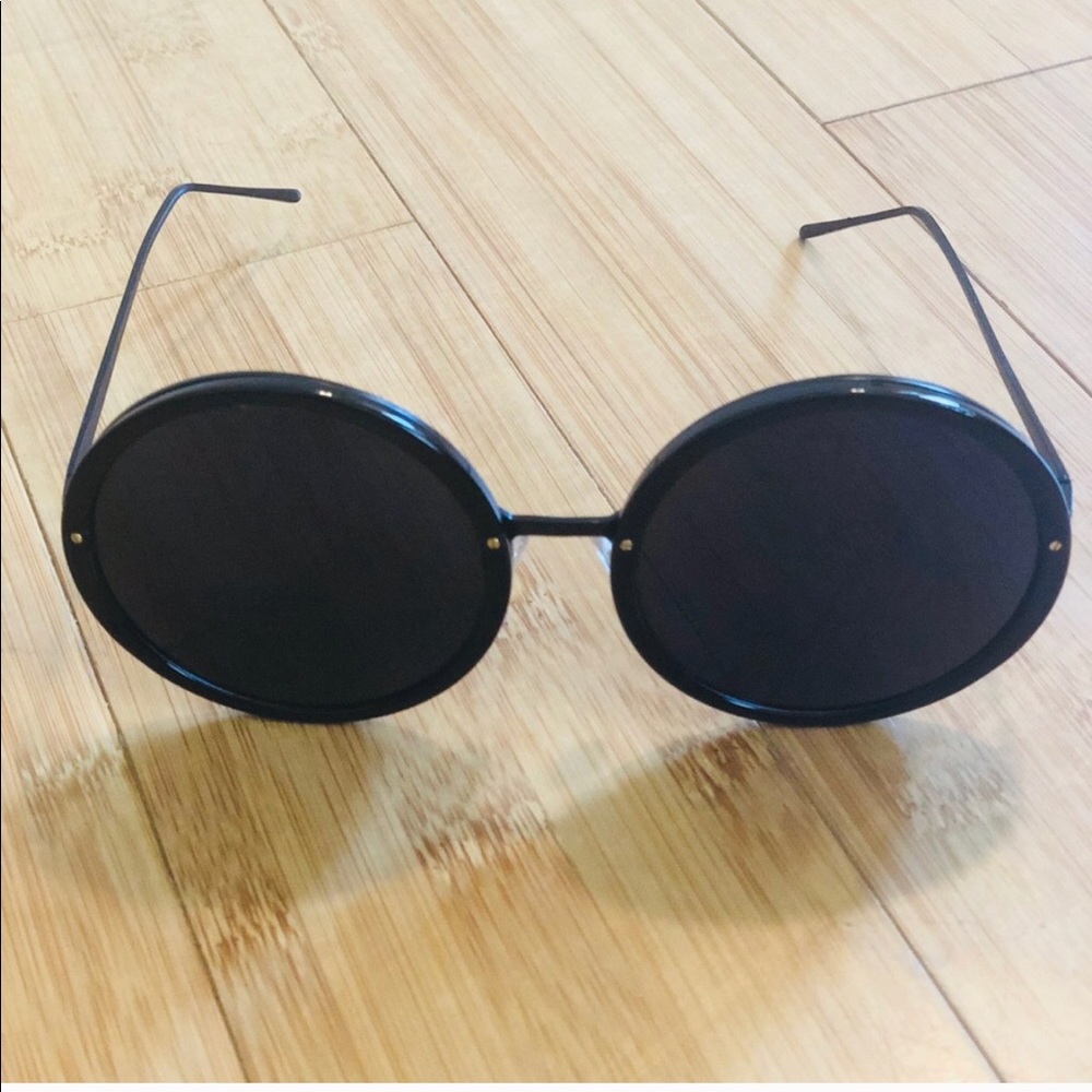 Over Sized Black Sunglasses